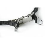 Tugev roostevabast terasest ja metallpandlaga karistuskett.